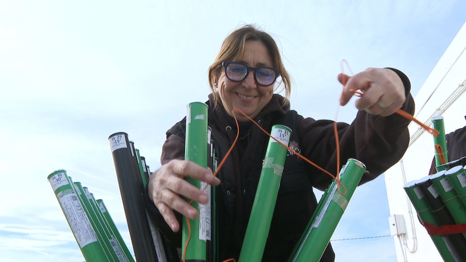 Maria José Lora és hereva de la gran nissaga pirotècnica de cinc generacions de la família Caballer