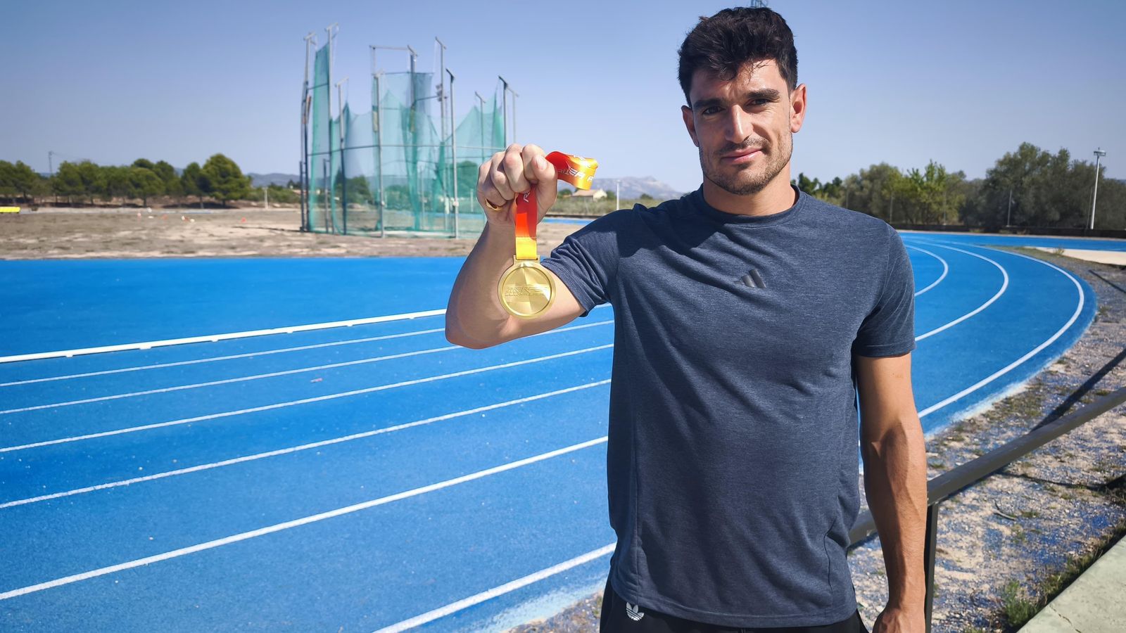 Jorge Ureña, campió d'Espanya de decatló