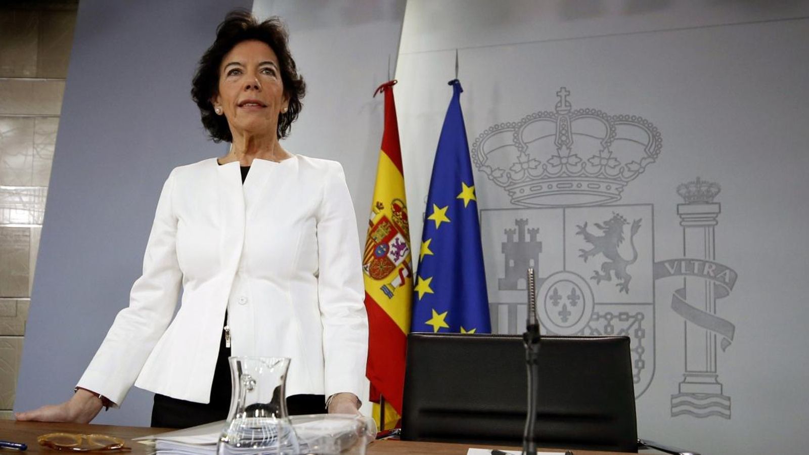 La ministra d'Educació i portaveu del govern espanyol, Isabel Celáa