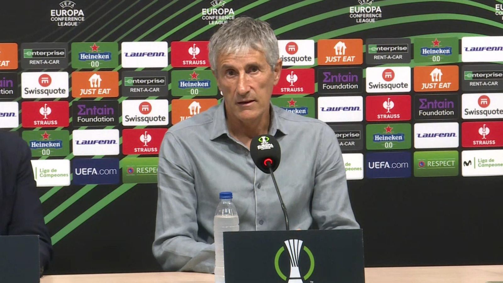 El nou entrenador del Vila-real, Quique Setién