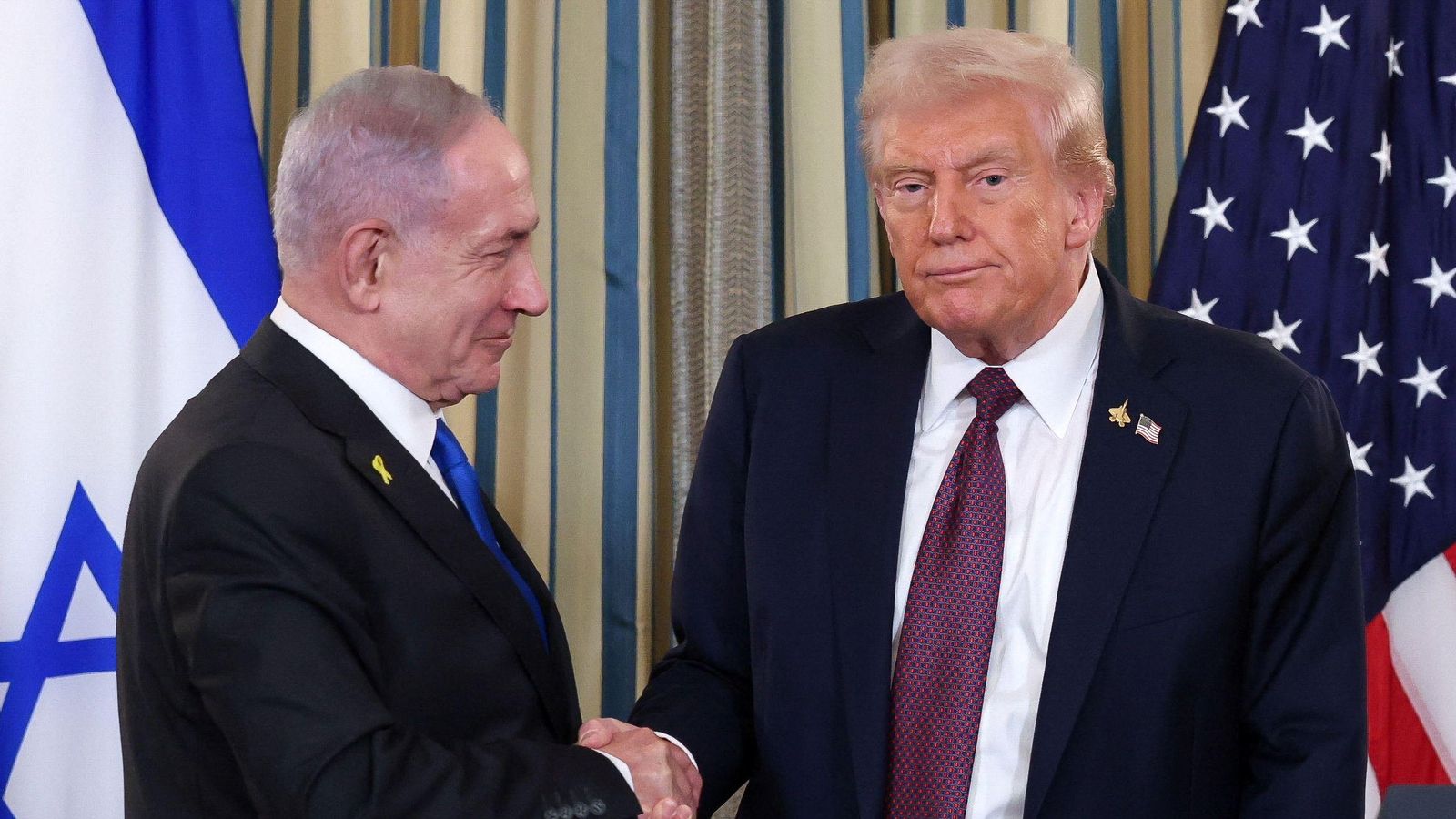 Netanyahu i Trump, este dilluns a la Casa Blanca