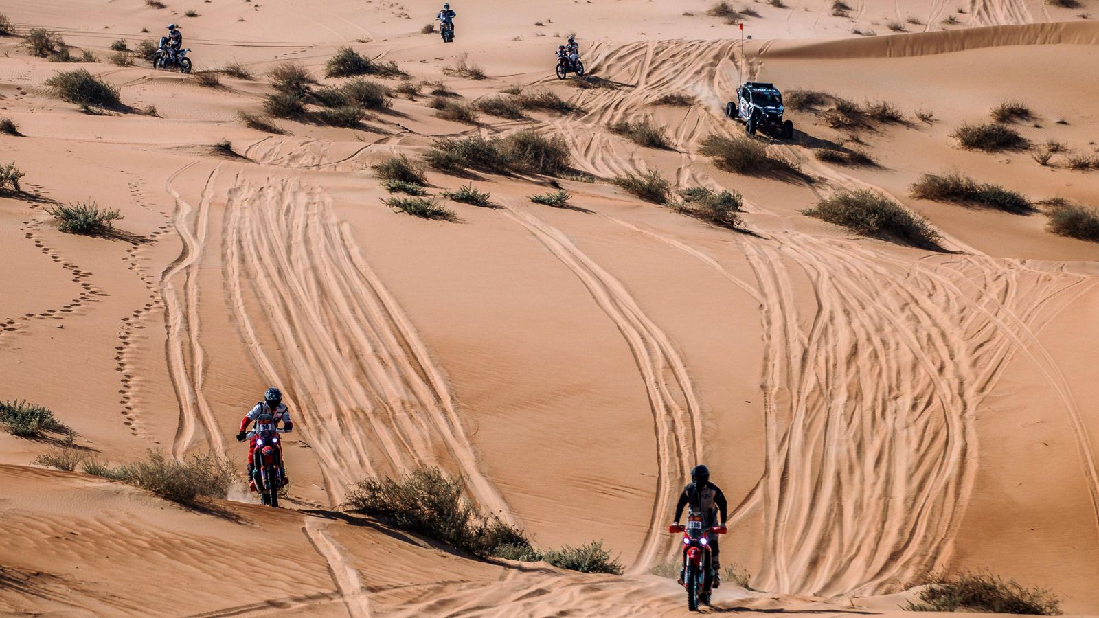 Imatge de la jornada del Dakar