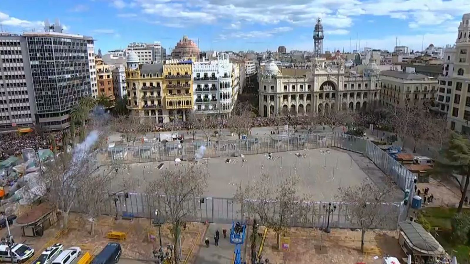 Imatge d'arxiu de la Plaça de l'Ajuntament de València