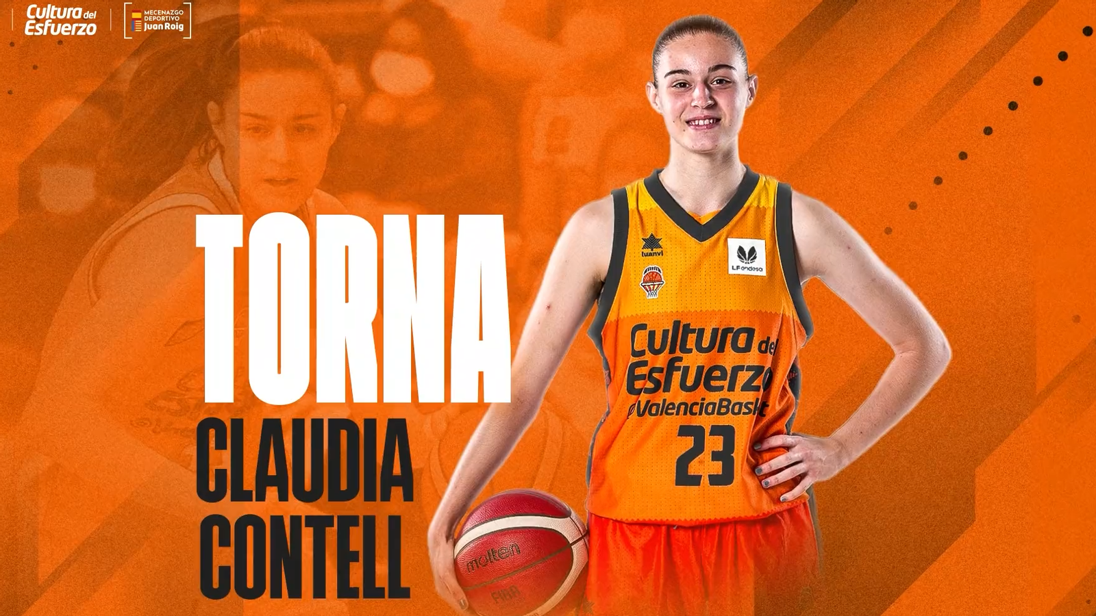 La base valenciana Claudia Contell torna al València Basket
