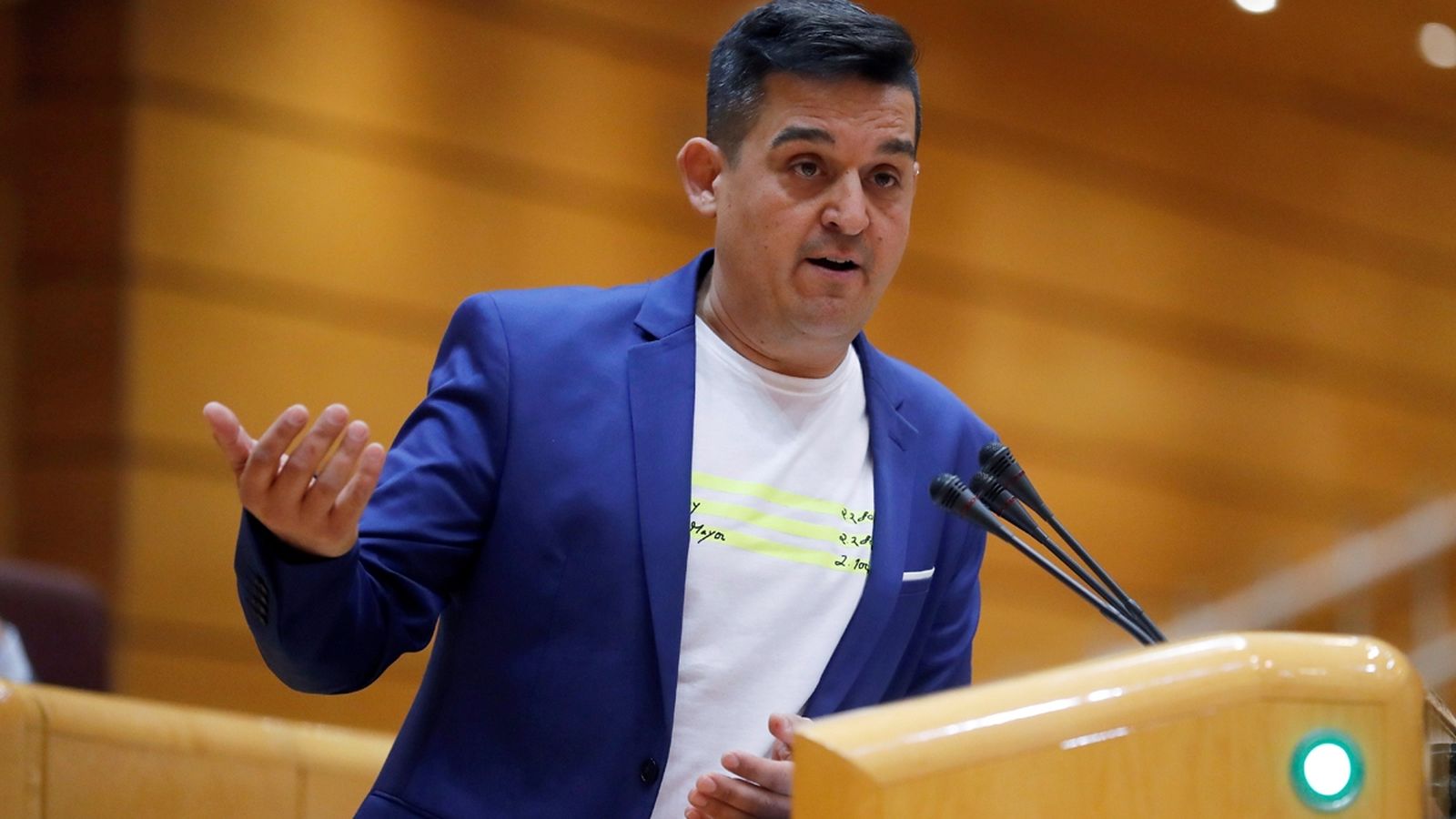 Carles Mulet, portaveu de Compromís en el Senat