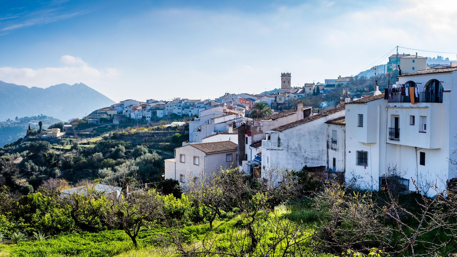 Imatge d'arxiu de Tàrbena, a la Marina Baixa