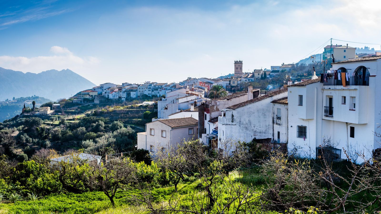 Imatge d'arxiu de Tàrbena, a la Marina Baixa Imatge d'arxiu de Tàrbena, a la Marina Baixa