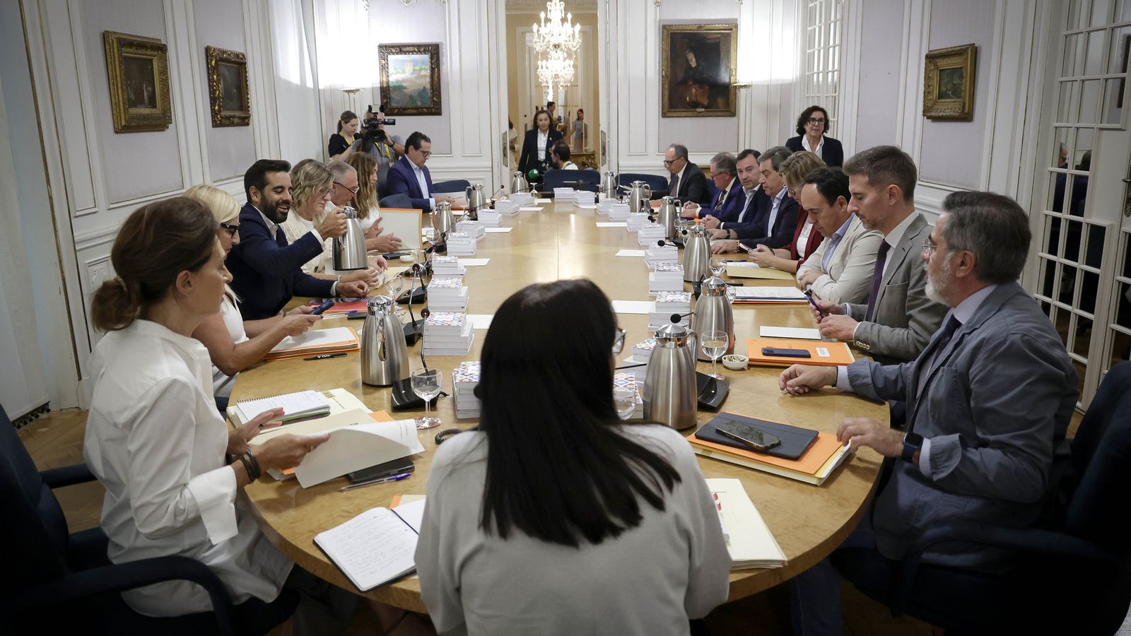 Reunió de la junta de síndics, este dimarts a les Corts