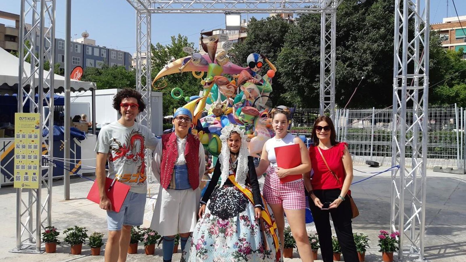 La foguera Sèneca-Autobusos, primer premi infantil La Colla de les Fogueres 2023