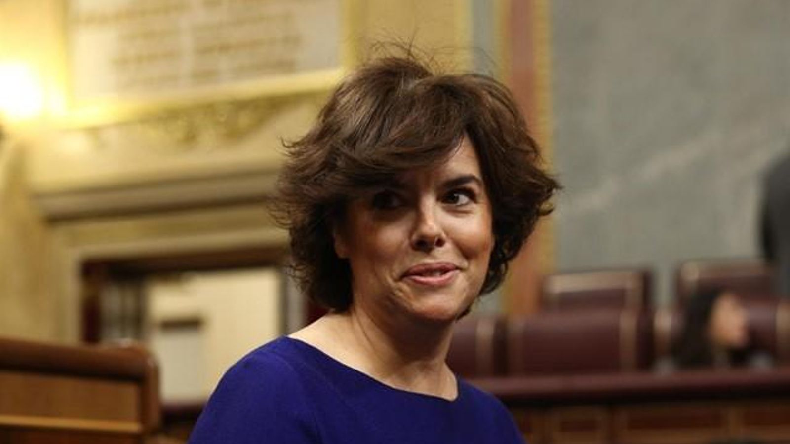 Soraya Sáenz de Santamaría, en una imatge d'arxiu