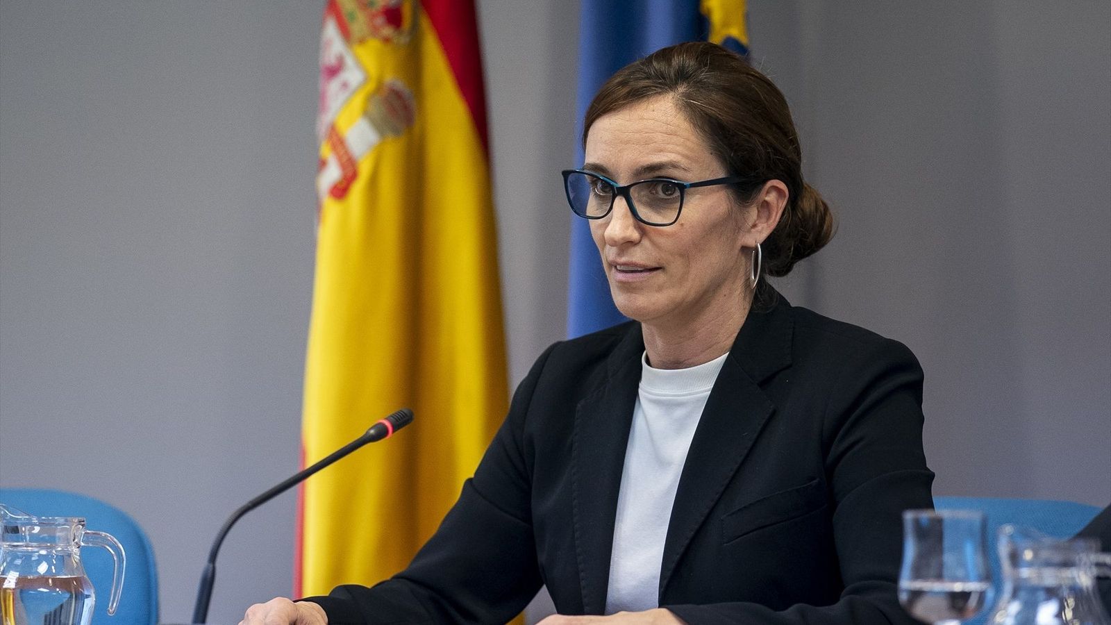 La ministra Mónica García, en una imatge d'arxiu