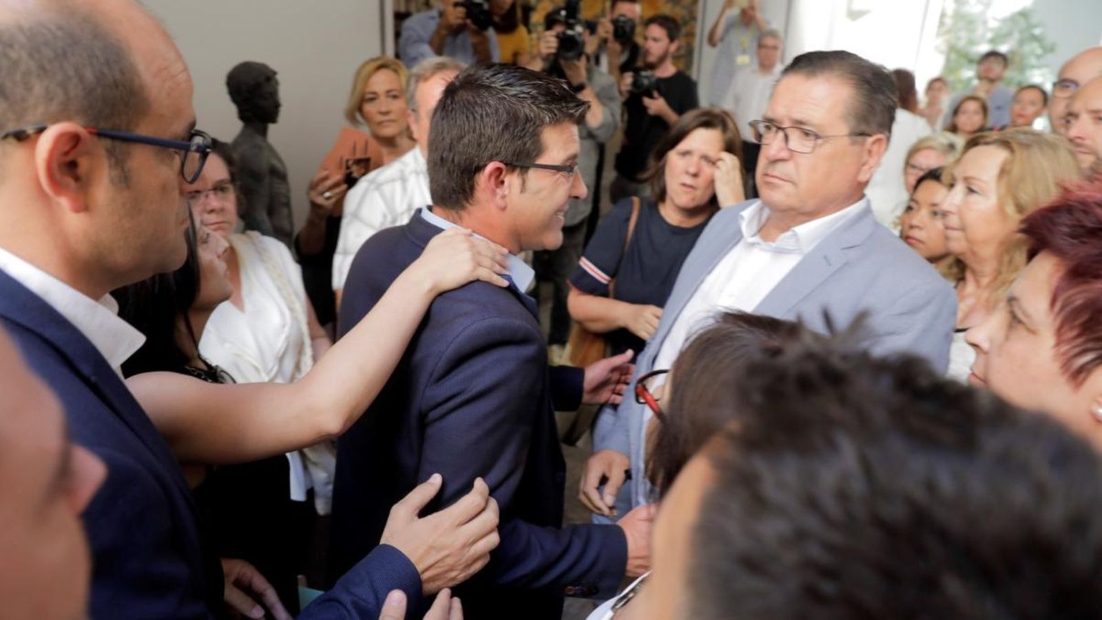 Jorge Rodríguez va renunciar a la presidència de la Diputació