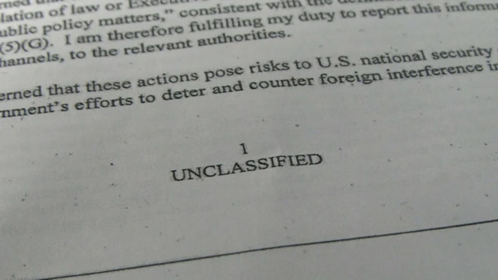 Un agent de la CIA revelà les pressions de Trump a Ucraïna