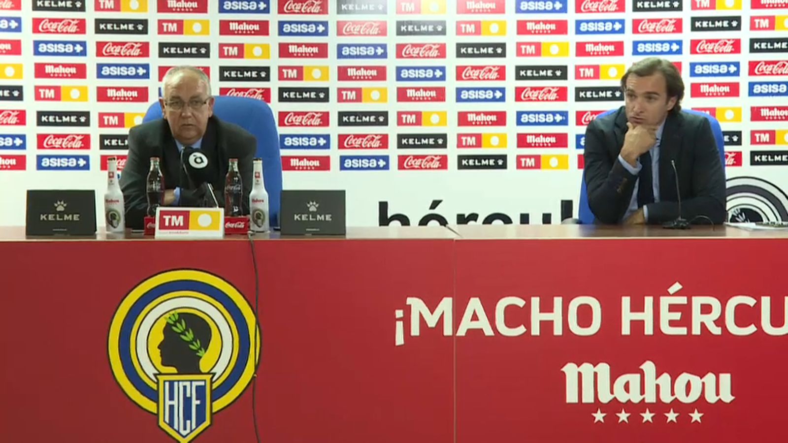 Quique Hernández i Carlos Parodi han explicat la complicada situació de l'Hèrcules