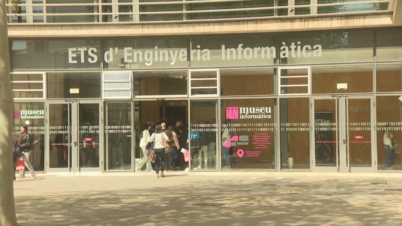 Facultat d'Enginyeria Informàtica, al campus de Vera de l'UPV