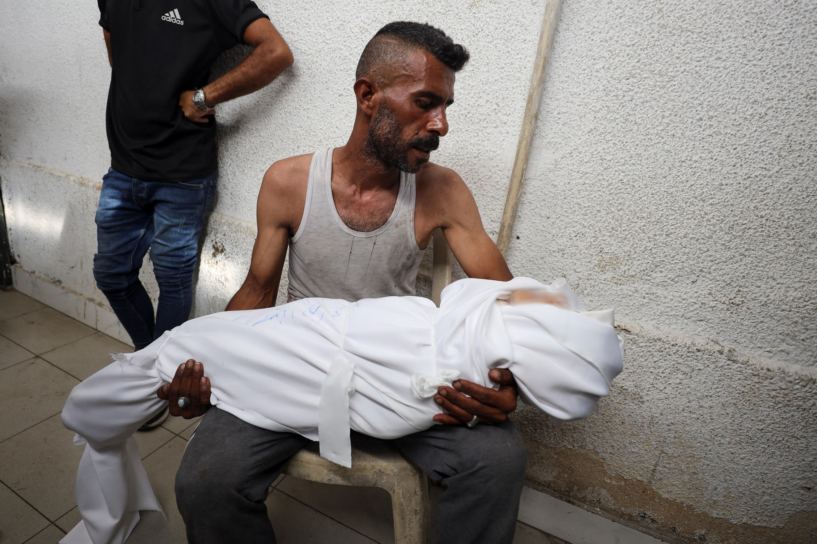 Un dels xiquets assassinats en els últims atacs d'Israel Un dels xiquets assassinats en els últims atacs d'Israel
