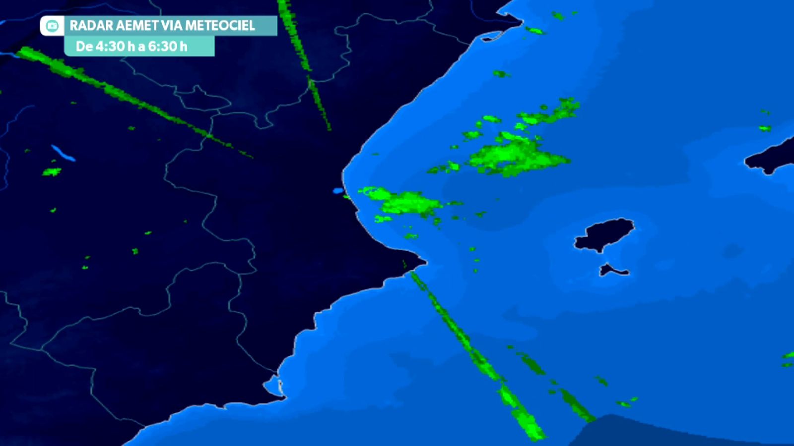 Les tempestes que s'acosten pel golf de València