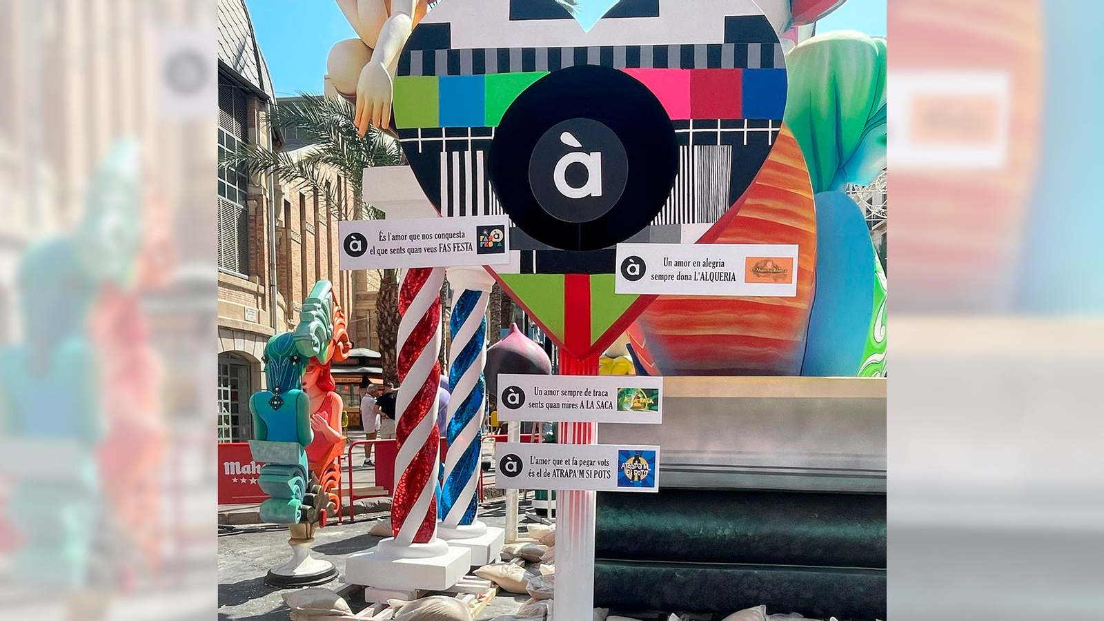 Foguera Mercat Central