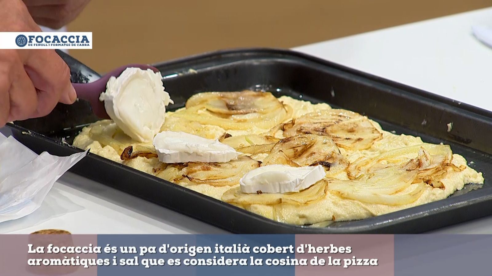 09.11.2021 | Focaccia de fenoll i formatge de cabra