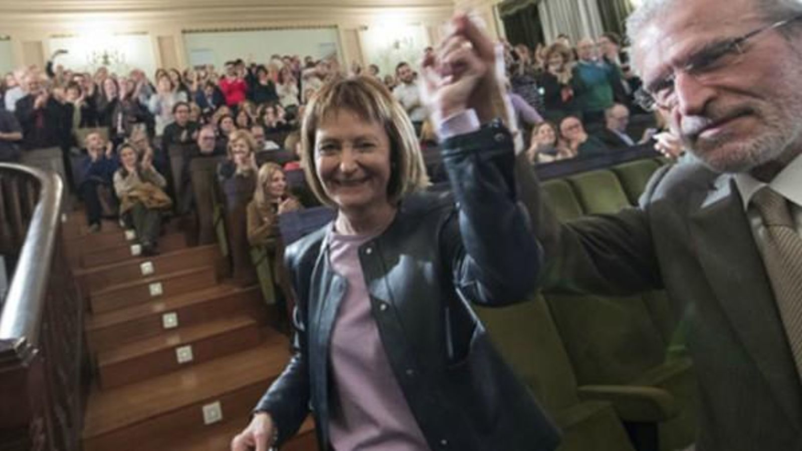 La rectora de la Universitat de València, Mavi Mestre