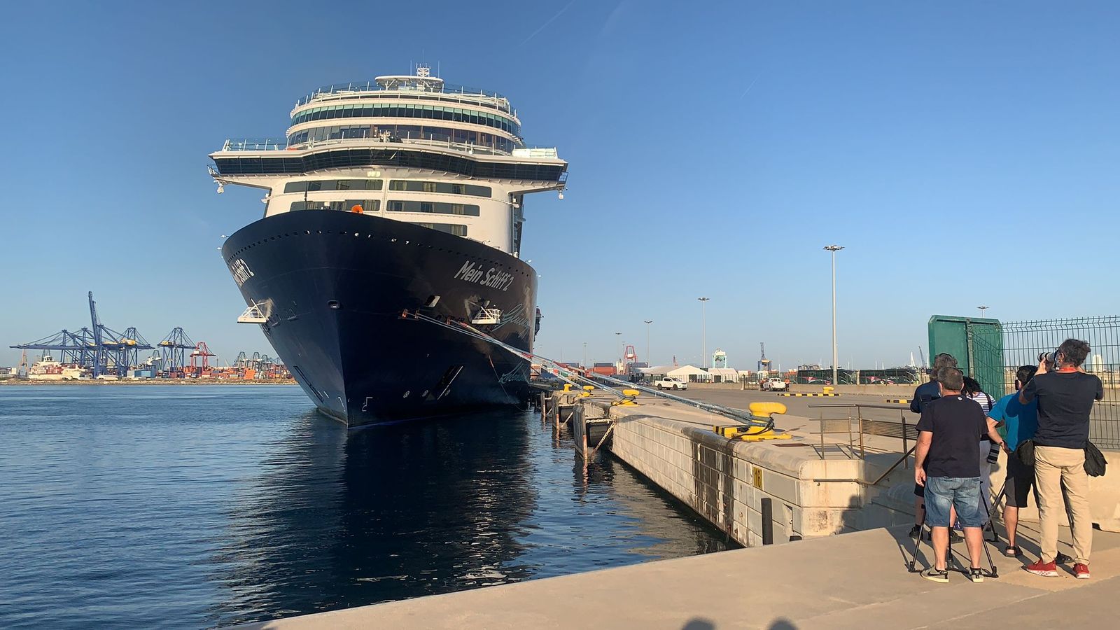 Tornen els creuers a la Comunitat Valenciana després d'any i mig de paràlisi