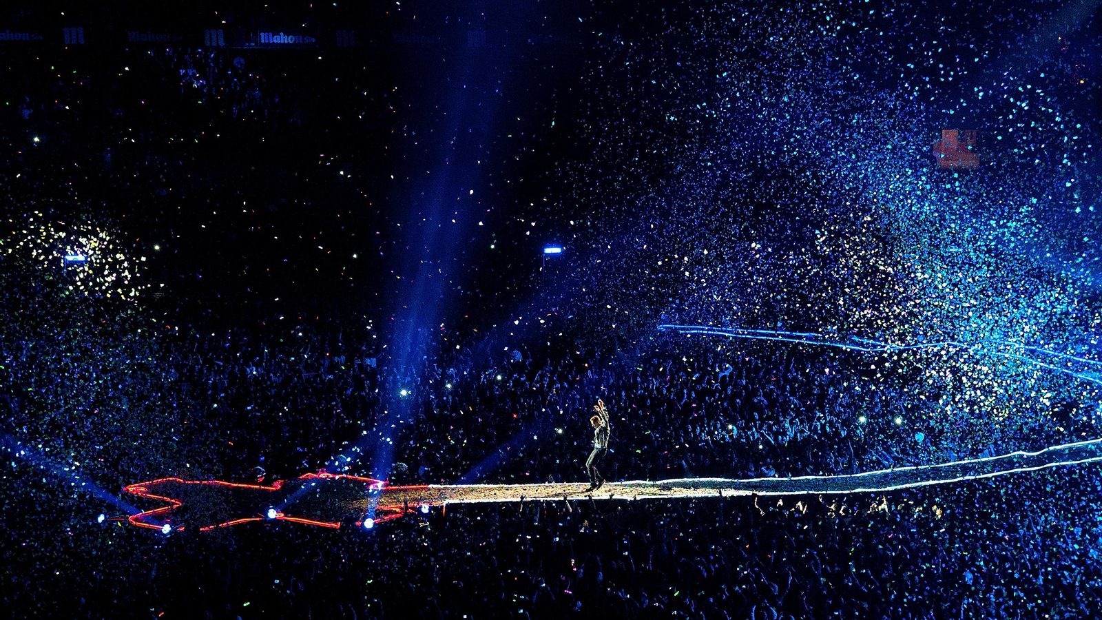 Concert de la banda britànica Coldplay en una imatge d'arxiu