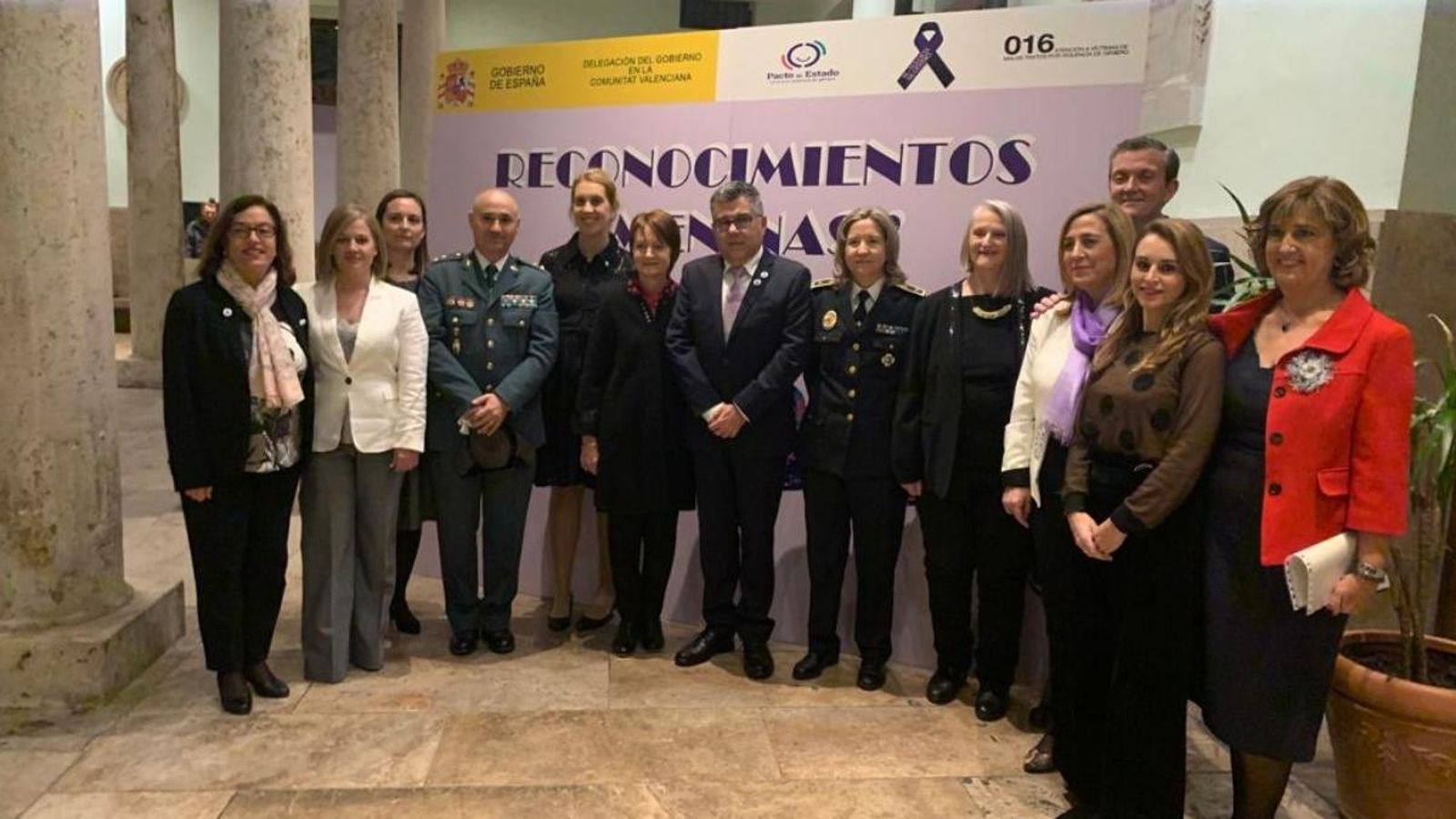 El delegat del govern espanyol a la Comunitat Valenciana, Juan Carlos Fulgencio, ha presidit el lliurament dels V Reconeixements Meninas.