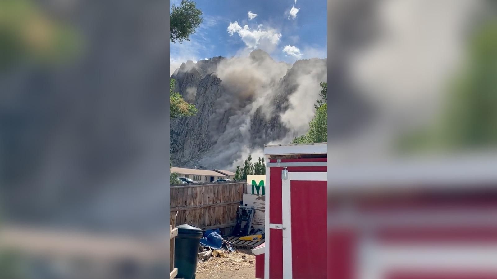 Polseguera que va alçar el sisme en la zona muntanyosa de Coleville, a Califòrnia