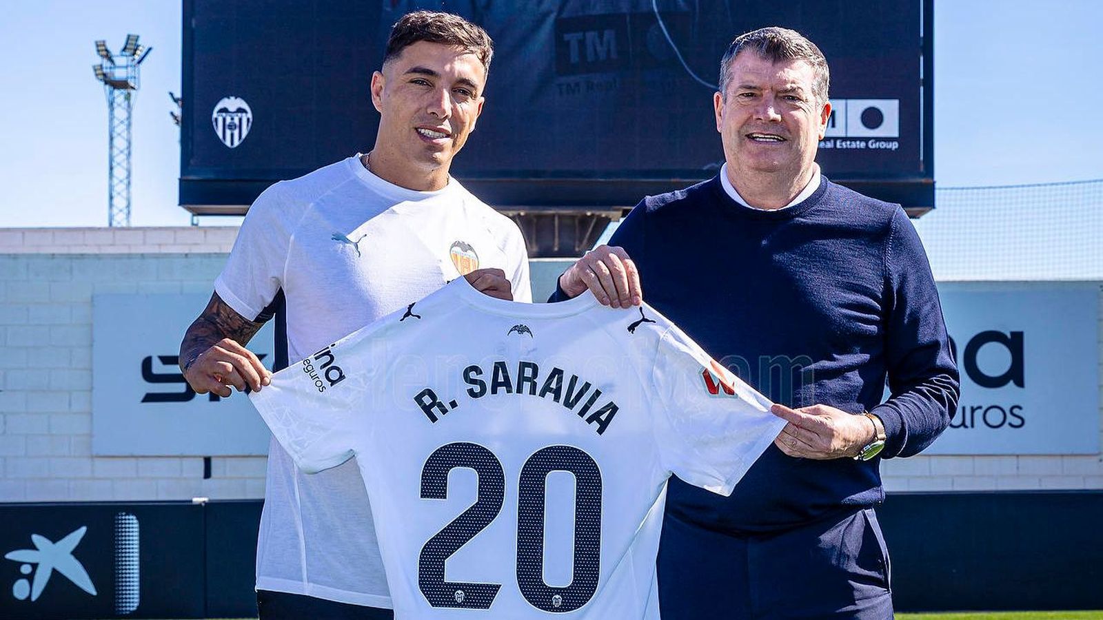 Saravia, amb Ron Gourlay