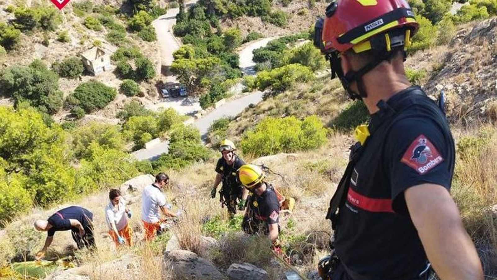 Intervenció dels bombers del consorci d'Alacant
