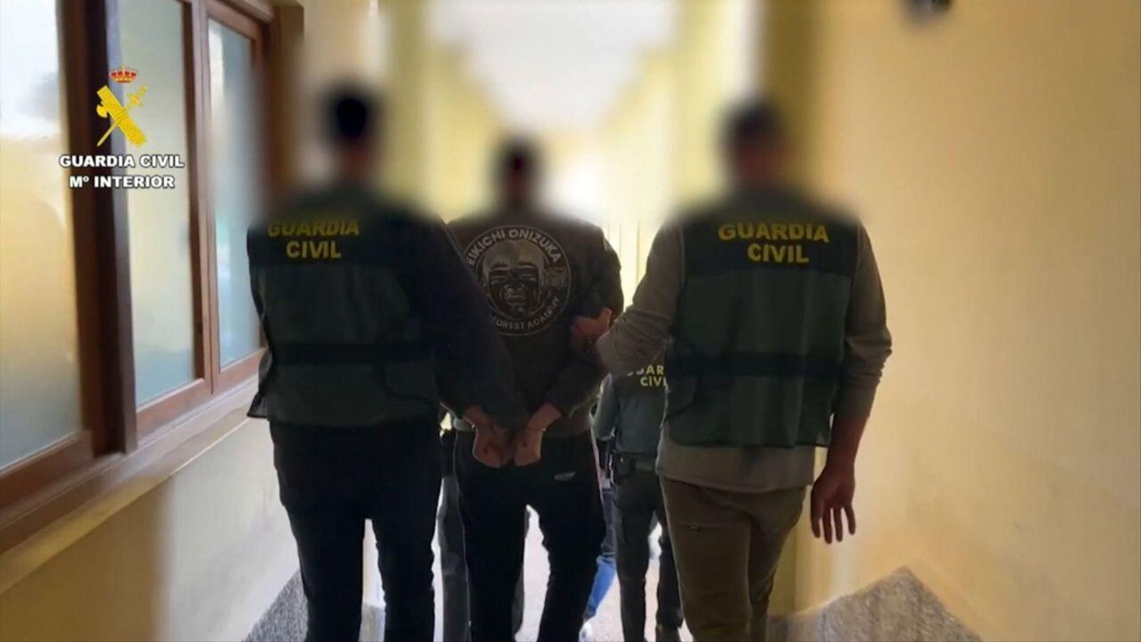 Detenció dels segrestadors - Guàrdia Civil