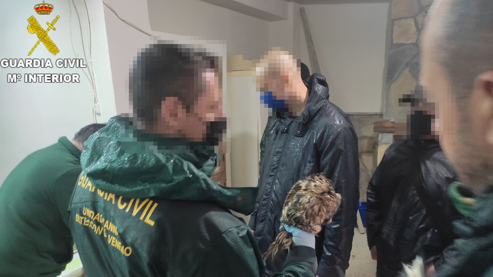 La Guàrdia Civil rescata un caro ferit