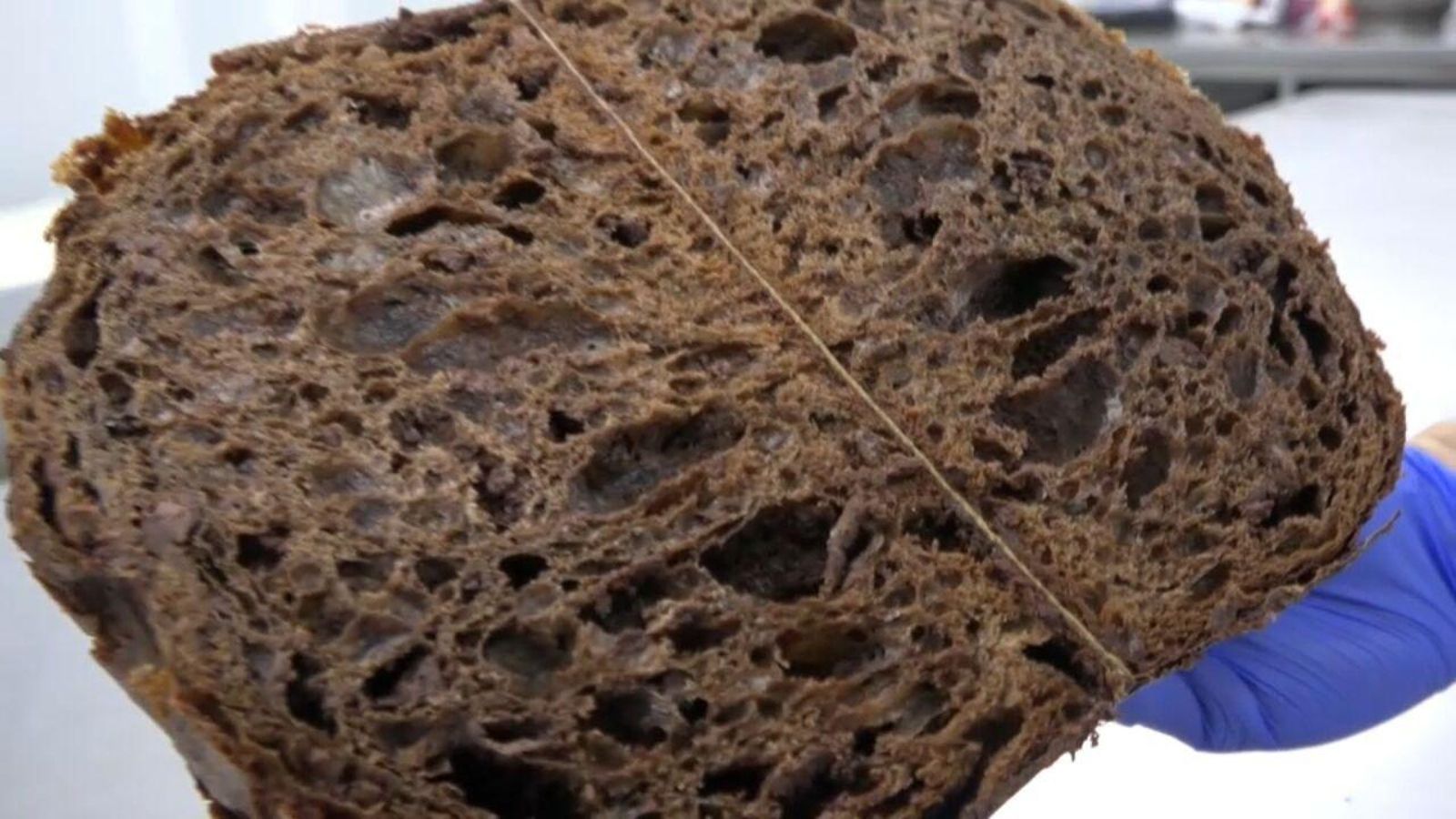 Un dels panettones que elabora José Manuel Marco