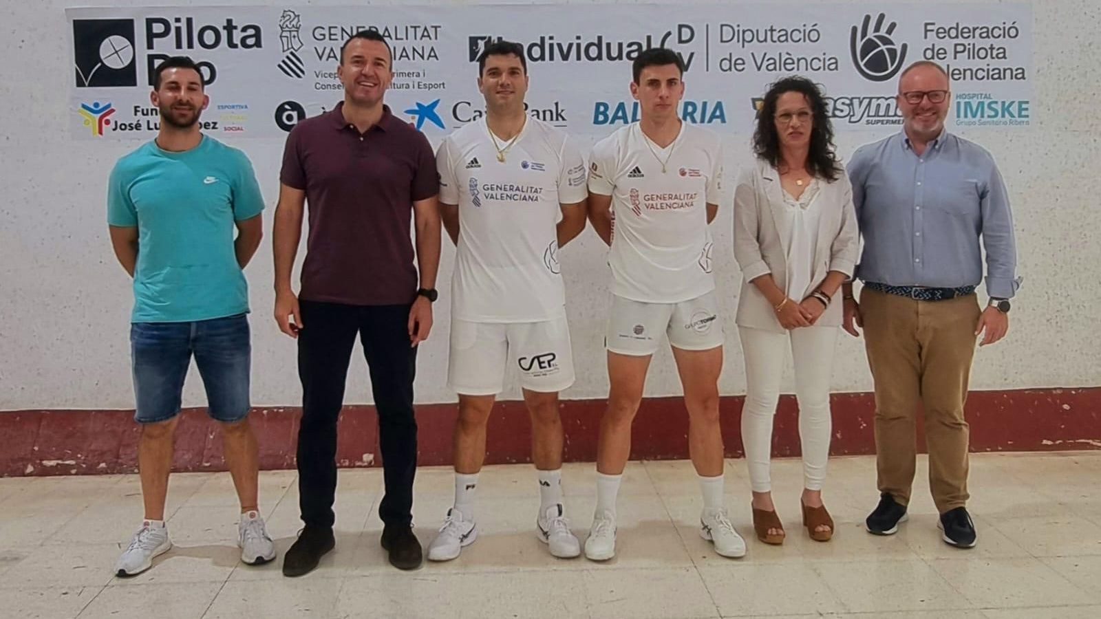 Tonet i Marrahí s'han enfrontat esta vesprada al trinquet de Xeraco