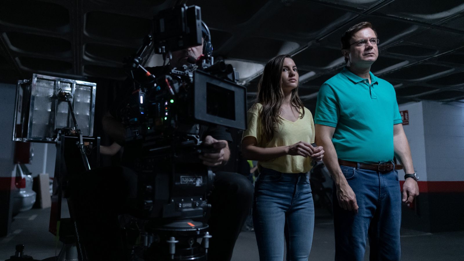 Imatges del rodatge de 'La viuda negra'