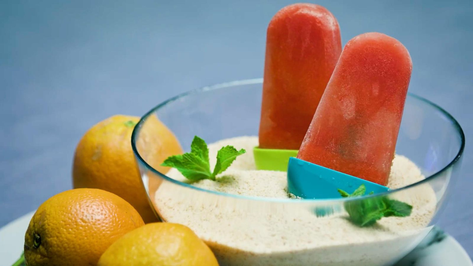 Berenar: polo de meló i galetes d’avena