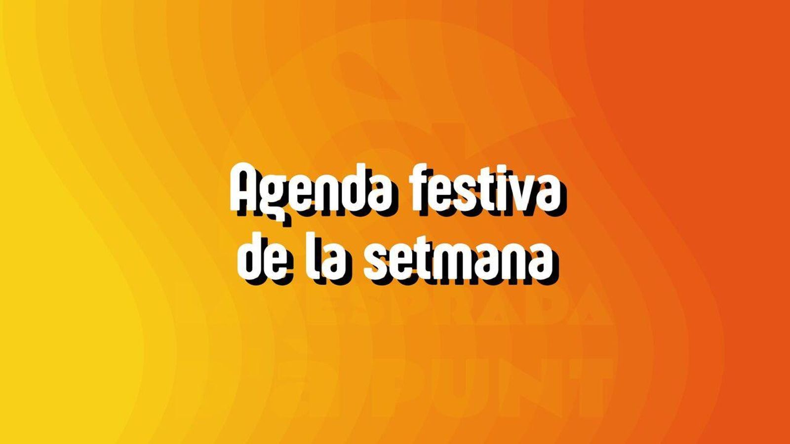 21.10.2025 | "Festes", amb Pepa Gómez | Tradició i festa: agenda festiva de la setmana 21.10.2025 | "Festes", amb Pepa Gómez | Tradició i festa: agenda festiva de la setmana