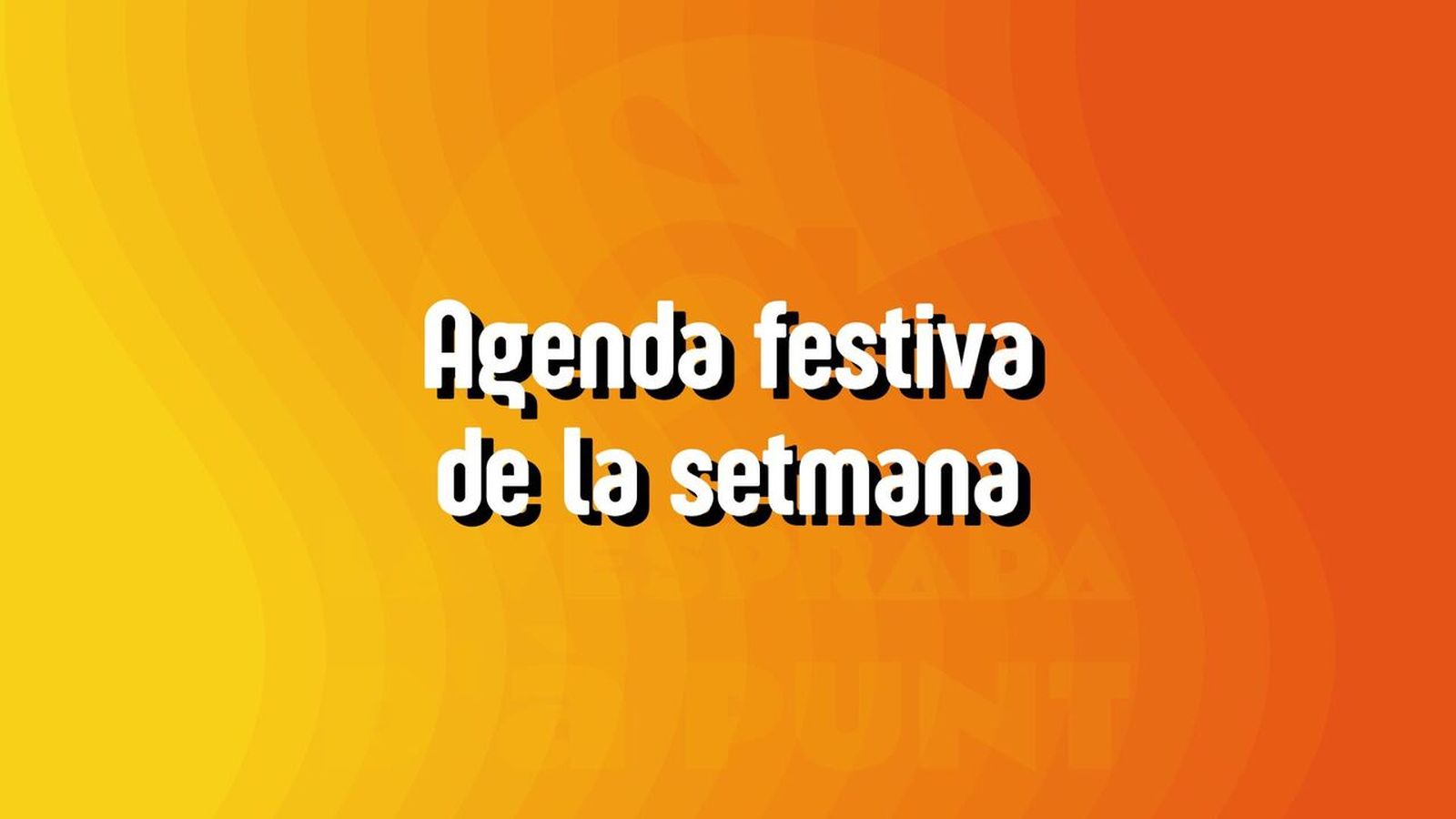 21.10.2025 | "Festes", amb Pepa Gómez | Tradició i festa: agenda festiva de la setmana