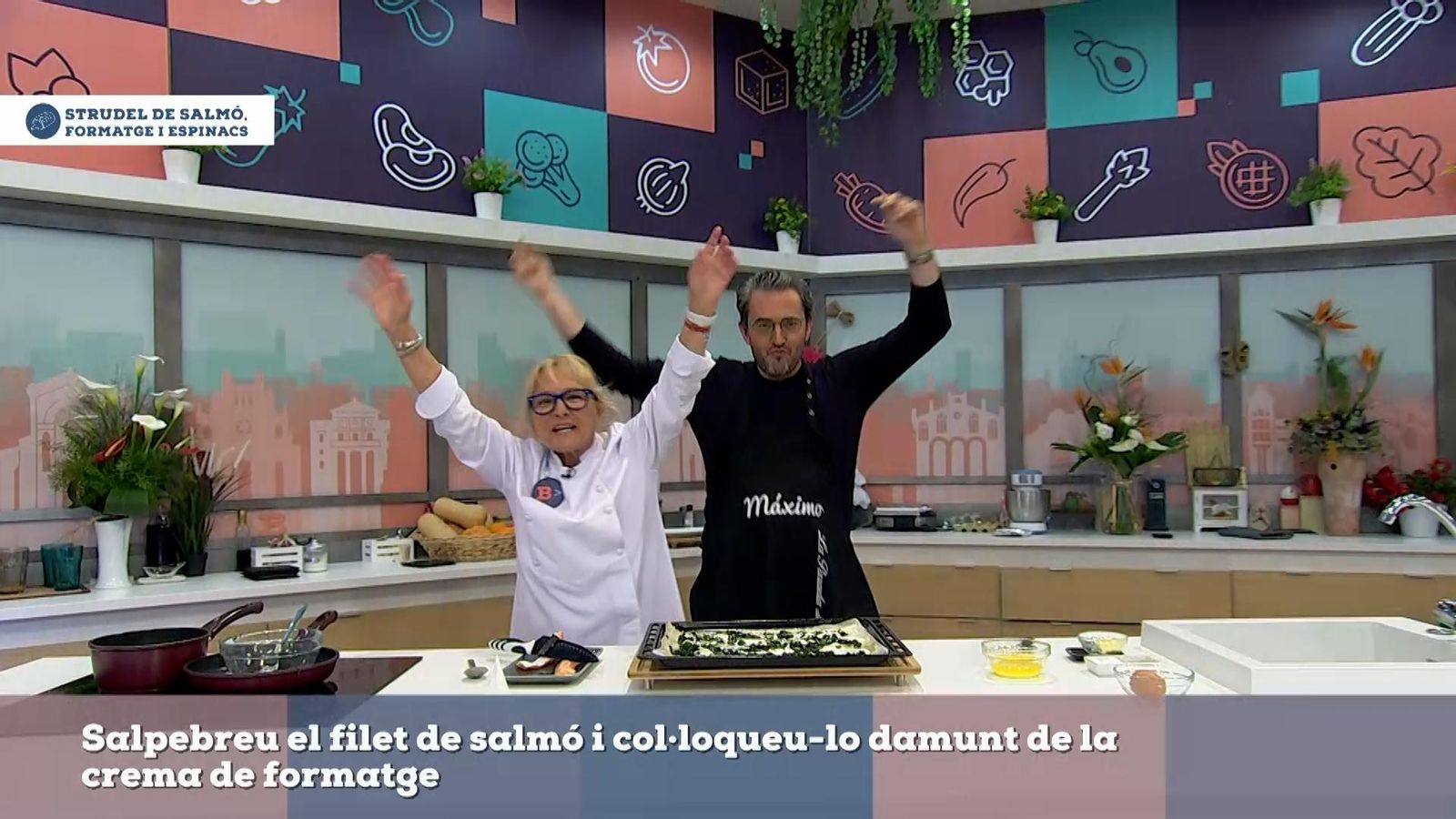 29.03.2022 | Strudel de salmó, formatge i espinacs