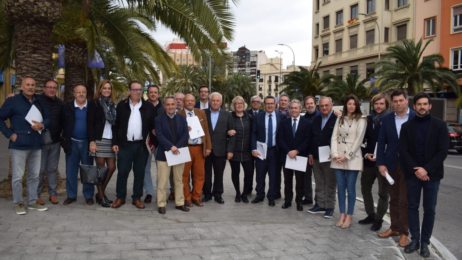 Membres de la patronal provincial Unió Empresarial de la Província d’Alacant