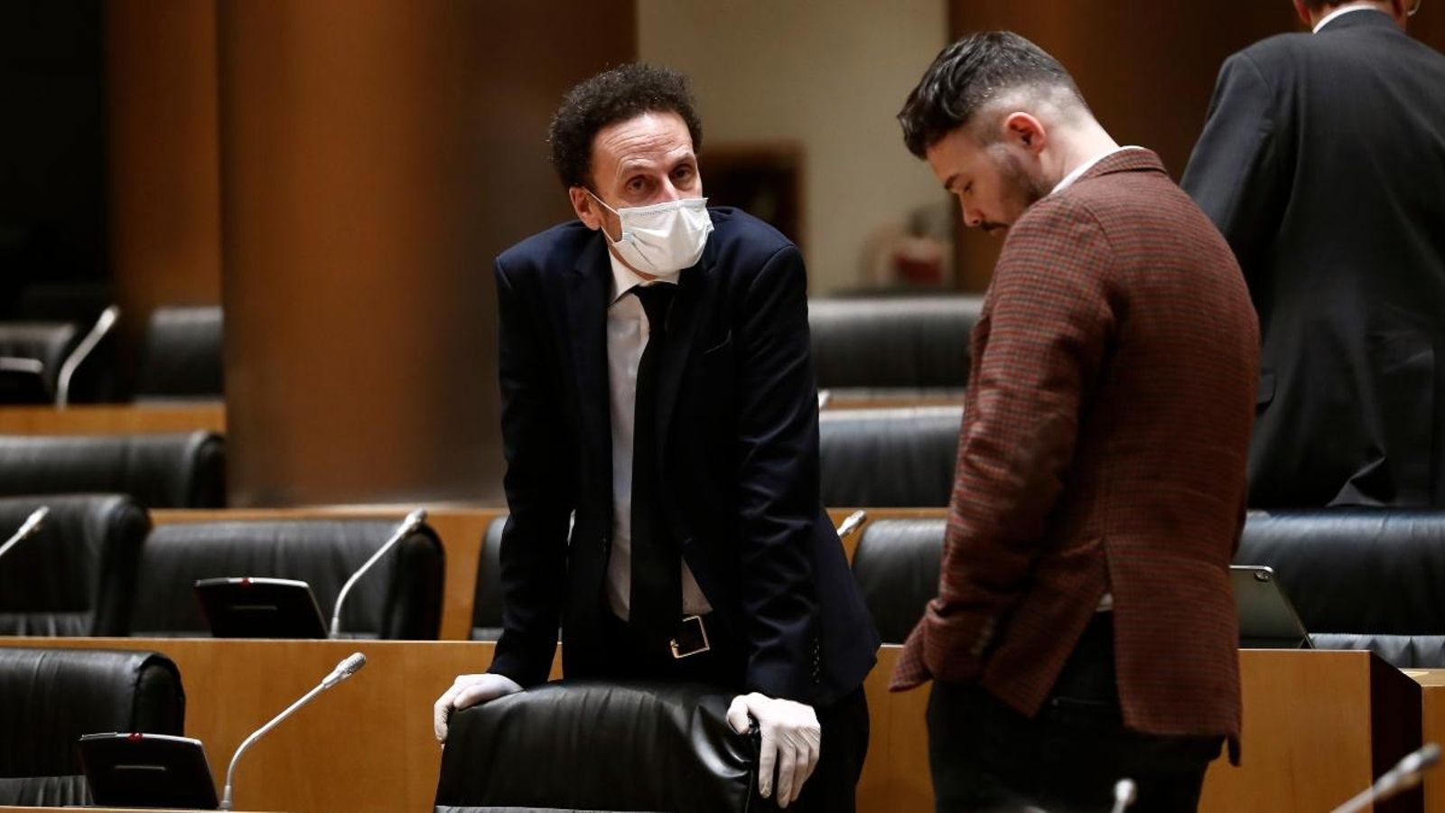 El diputat de Ciutadans Edmundo Bal i el d'ERC Gabriel Rufián, dimecres passat en el Congrés