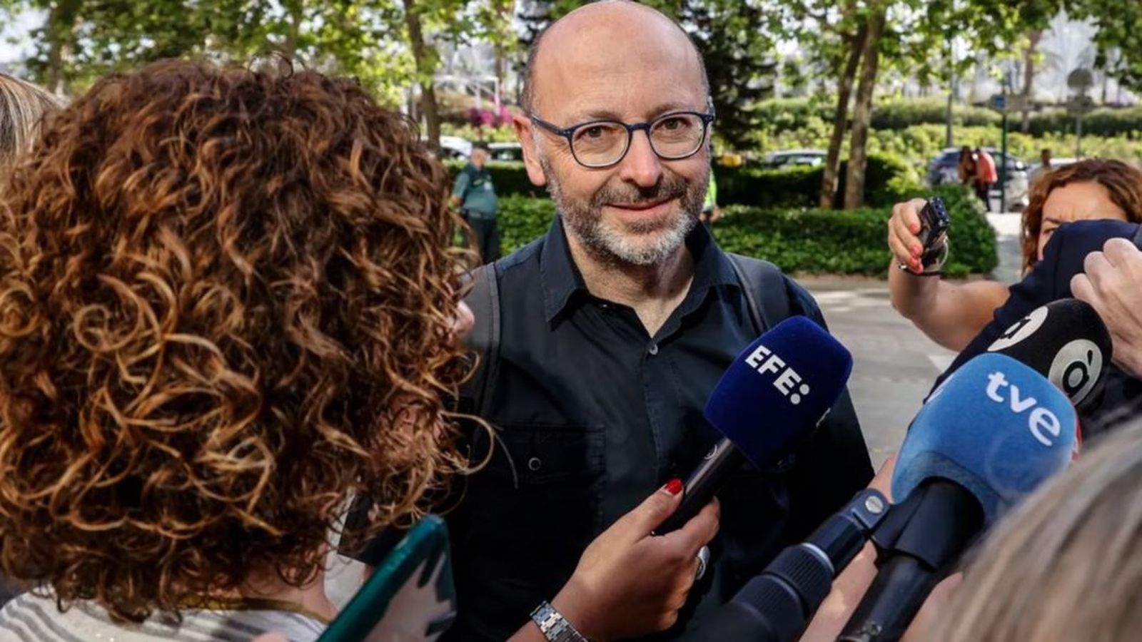 L'empresari Francis Puig a la Ciutat de la Justícia de València