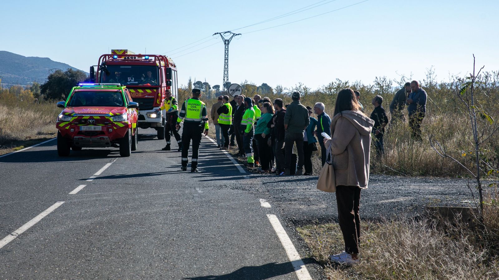 Dispositiu d'Emergències als voltants de l'accident ferroviari