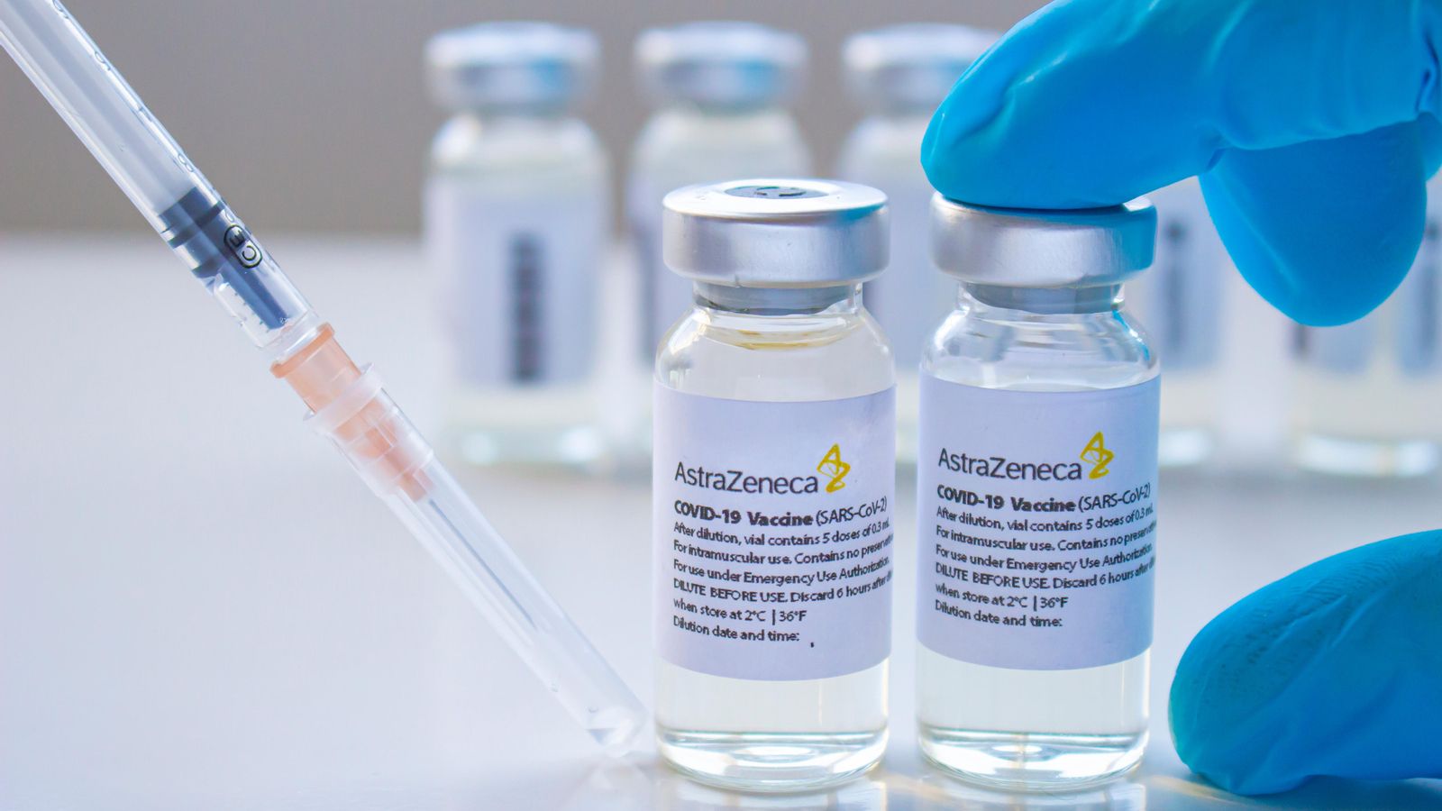 Imatge d'arxiu d'unes dosis d'AstraZeneca