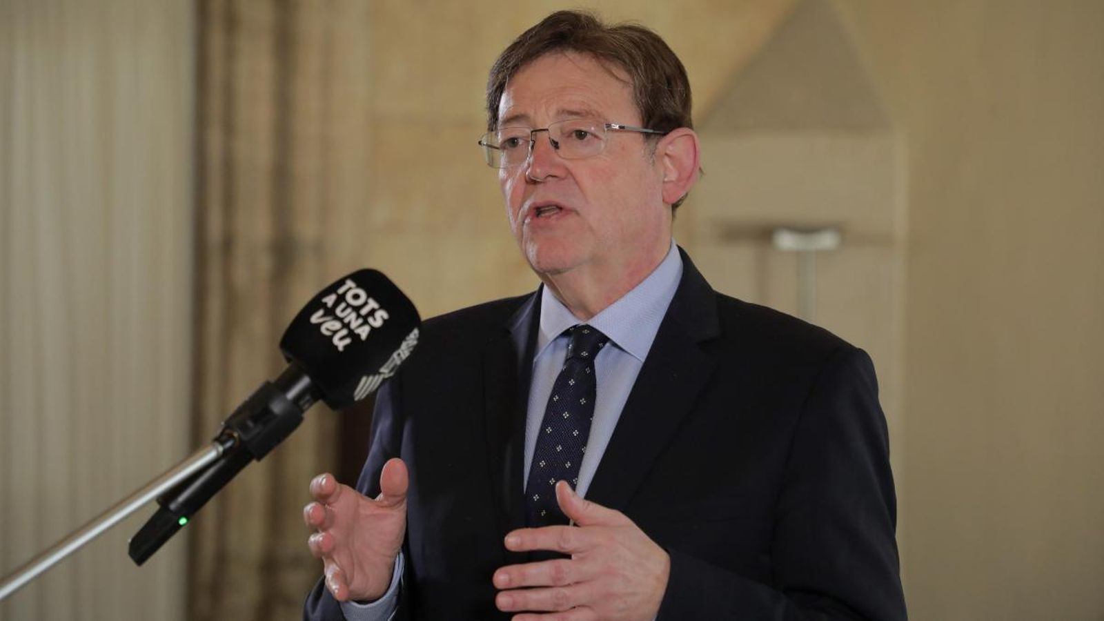 El president de la Generalitat Valenciana, Ximo Puig