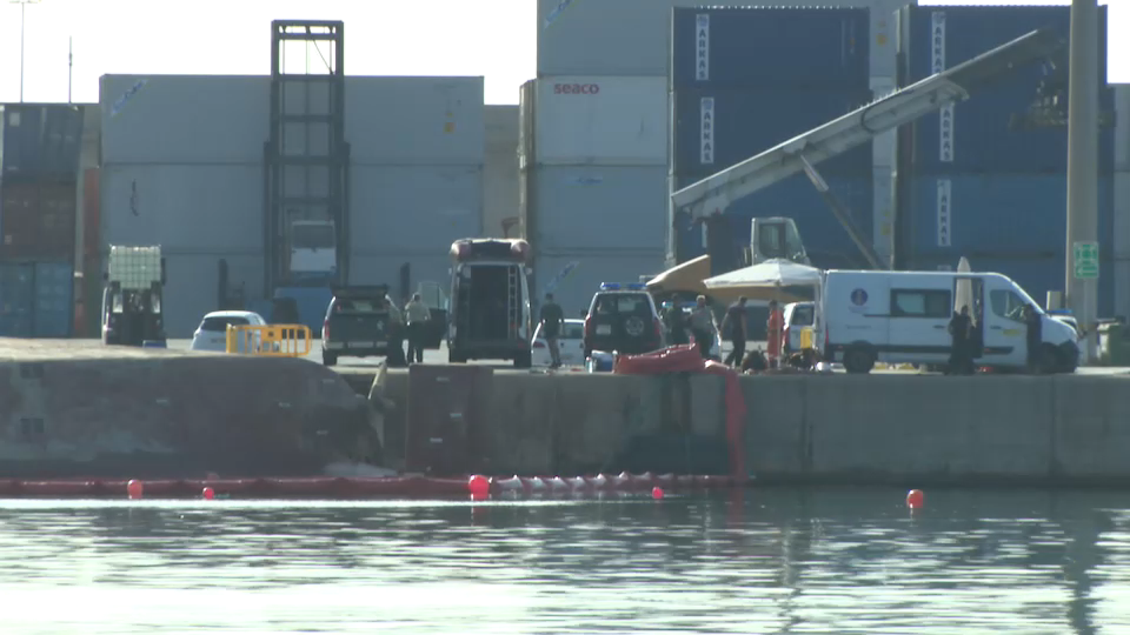 La Guàrdia Civil en el port de Castelló en una imatge d'arxiu