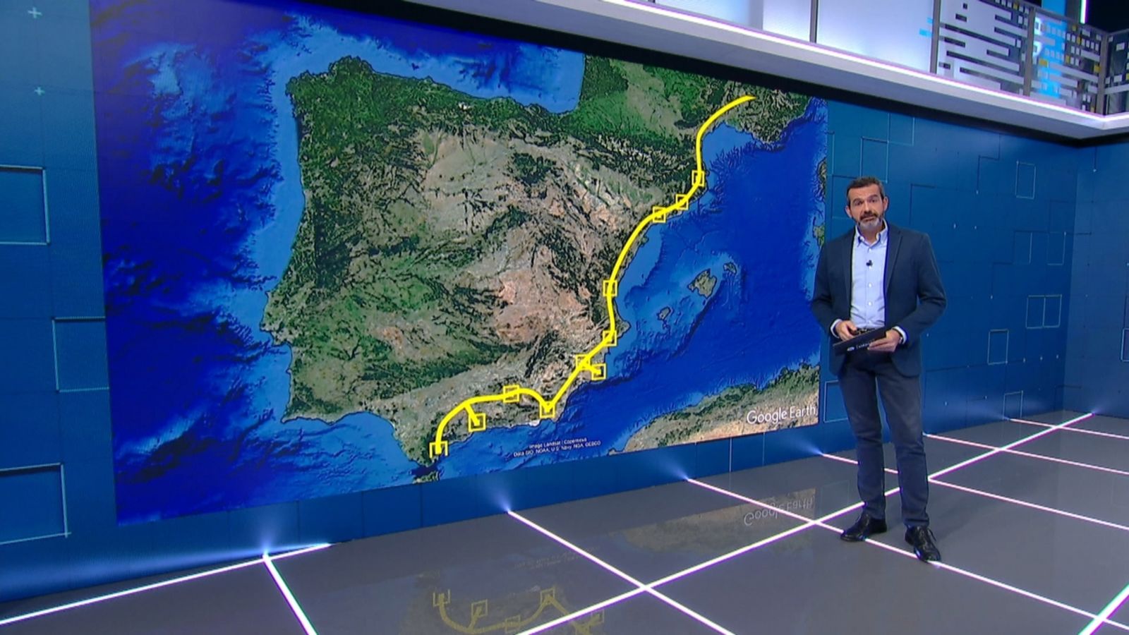 El corredor mediterrani estaria acabat per a l'any 2026, segons ha avançat la ministra de Transports, Raquel Sánchez