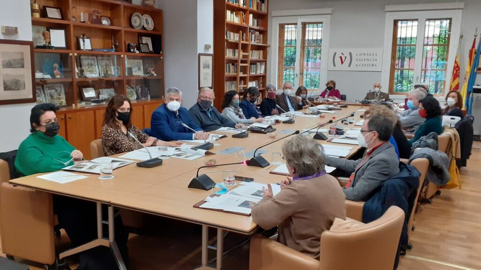 Una imatge de l'última sessió plenària del CVC