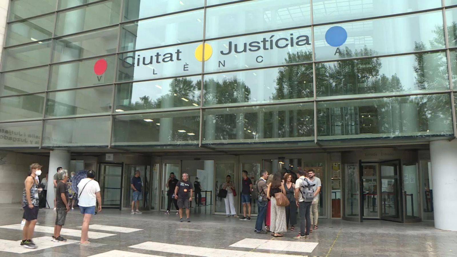 La Ciutat de la Justícia, on han declarat els dos alts càrrecs de Sanitat i l'IVAJ, aquest dimarts
