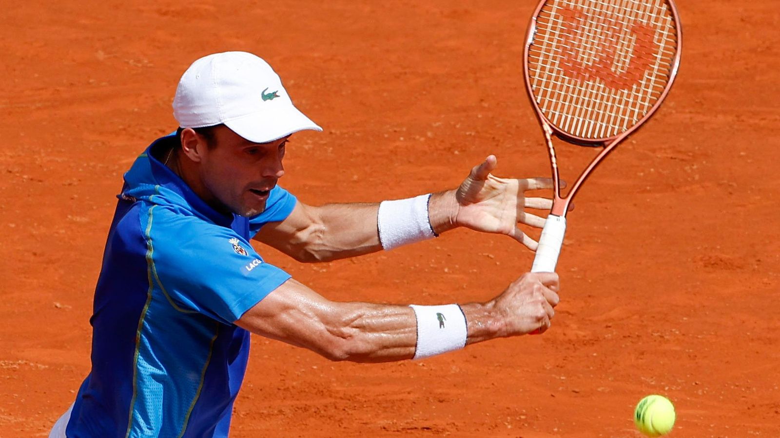 Bautista, durant el partit